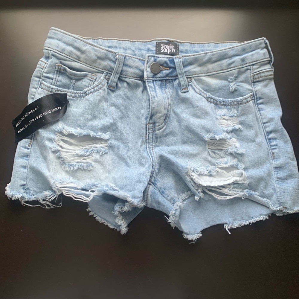 Jean shorts
